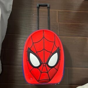 Spiderman marvel roll on suitcase.